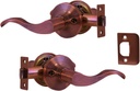 Prelude Passage by Constructor CON-PRE-AC-PS Lever Door Lock Handle Set Antique Copper Finish