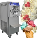 Commercial Hard Ice Cream Machine 13Gal/H, 5 IN 1 Italian Ice Cream Machine, Gelato Maker, Frozen Sorbet Batch Freezer, Slush Machine with Sprayer, 15min/batch for Restaurant Dessert Shop
