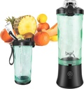 Fruit Juicer Multi Blender Smoothie Maker Shake & Take 600ml Sports Bottle Multi Blender Food Ice Processor Juicer Smoothie Maker Mixer Rechargeable Commercial Blender