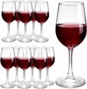 UMEIED All Purposed Wine Glasses Set of 12, Classic Wine Glasses for Red White Wine, Dishwasher Safe, Clear