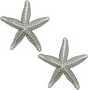 Costello Coastal - Starfish Cabinet Knob (Small, Set of 2) | Artist Pewter Hardware Collection