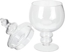 Candy Jar Lid Glass Candy Container Cookie Jar Lid Snack Holder for Home