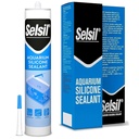 SELSIL Aquarium Silicone Clear Sealant - High Elasticity, Safe for Fish, Solvent-Free, Ozone-Resistant, Transparent 10.14 Fl Oz, 1 Pack
