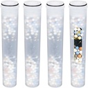 4-Pack Replacement Shower Filter Cartridge Compatible with MakeFit SSJ731,SW9730 Filtered Shower Head,Water Softener Filter for Hard Water Reduce Chlorine and Harmful Substances