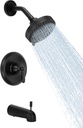 Replacement for moen T2153BL Brantford Posi-Temp Valve Trim Kit, Matte Black Shower Trim Kit (Cartridge and Valve Not Included)