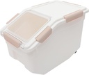 LIFKOME 1pc Rice Bucket Airtight Rice Storage Container for Kitchen Strong Sealing Easy to Clean Capacity for Organizing Grains