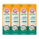 ARM & HAMMER Essentials Whiten & Strengthen Fluoride Toothpaste-4 Pack of 4.3oz Tubes, Fresh Mint- 100% Natural Baking Soda- Fluoride Toothpaste