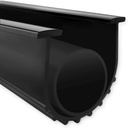 Duzzy Garage Door Seals Kits Accessories，U Shape+ O Ring Weatherproofing Garage Door Seals Bottom Rubber (16.5 Ft)
