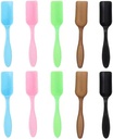 10 PCS Plastic Mini Gardening Shovel Spoons Soil Scoops, Cultivation Digging Transplanting Gardening Tools for Succulents Potted Flowers, Bath Salt Spoons/Washing Powder Scoops/Loose Tea-Leaf Scoops