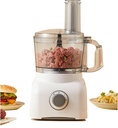 Electric Veggie Chopper Mini Food Processor - Multifunctional Meat Mixer for Slicing & Shredding - 110V-240V - Household Kitchen Appliance