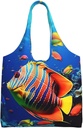 Sea Fishes Canvas Tote Bag Reusable Grocery Bags Shopping Bags Large Canvas Bags with Handles