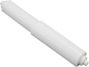 White Toilet Paper Holder, Roller Spindle Replacement Rod Plastic, Toilet Paper Holder Roller Replacement Plastic Spring Loaded，Bathroom Hardware, Toilet Paper Holders