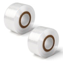2 Roll Nursery Grafting Tape, Floral Tape Grafting Tools, Plant Repair Tapes 3cm, Stretchable Garden Graftings Tapes, Self-Adhesive PE Stretchable Film, Clear Floristry Film for Floral Fruit Tree