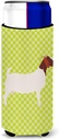 Caroline's Treasures Boer Goat Green Decorative Hugger, Slim Can, Multicolor