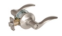 STANLEY Commercial Hardware QGT240C619L8 Tubular Lockset, Satin Nickel, Box of 1, Zinc; Steel; Brass