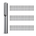 60 Pack 316 Stainless Steel 1/8" Adjustable Invisible Cable Railing Kit, Terminal Toggle Anchor Angle, Indoor Railing Kit for Metal Railing Corner Post and Wall Post