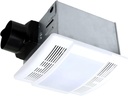 Akicon Bathroom Exhaust Fan, Ultra Quiet 90 CFM 1.5 Sones Ventilation LED Fan with Light (12W E26 Base LED Blub Included) 3 Years Warranty
