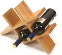 Wine Rack Storage Stacked Wine Rack is Ideal for Countertops in The Kitchen Cupboard Shelf Or Restaurant Wine Cellar (Color : Deep Color Size : 36x27x10cm) (Light Color 36x27x10cm)