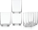 Lenox Tuscany Classics 6Pc Tall Glasses, 5.51, Clear