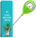 GROWIT Soil Moisture Meter for Plants - Plant Moisture Meter for House Plants - No Batteries Required
