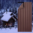 Winter Thermal Insulated Door Curtain, Doorway Screen Cover Privacy Blackout,Heavy Duty Soundproof Cold Protection Temporary Door Divider for Patio, Kitchen, Bedroom, Air Conditioner Room