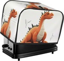 Funny Dragon Toaster Covers 2 Slice Bread Machine Covers Quilted Toaster Dustproof Cover Small Washable Appliance Covers Bread Maker Protective For Kitchen Small Appliance