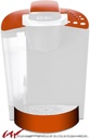 Decal Style Vinyl Skin compatible with Keurig K40 Elite Coffee Makers Solids Collection Burnt Orange (COFFEE MAKER NOT INCLUDED)