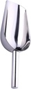 Stainless Steel Ice Scoop Ergonomic Ice Scooper for Freezer for Pet Food and Reusable Kitchen Tool
