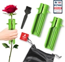 Premium 4 Pcs Set Rose Thorn Stripper Tool Thorn Remover Dethorner For Roses Foliage Stripper Floral Knife Cutter Fresh Flowers Arranger Florist Sundries Stem Floristry Boquet Supplies Leaf Razor