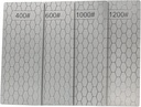 4 Pieces Diamond Sharpening Stone Set,Diamond Lapping Plate Coarse/Medium/Fine Grit Sharpener,400/600/1000/1200 Grit