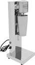 Milkshake Maker Milk Shake Machines Smoothie Machine Malt Blenders Electric Drink Mixer Easy To Operate Smart Micro Switch Single Head Shaker For Milk Tea Store Cafe Restaurant (650Ml Silver)