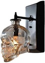 Skull Wall Lamp, Gothic Skull Wall Sconce Light for Bedside Bedroom Living Room Farmhouse Decor (Assorted Color)