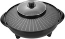 Portable Electric Grill and Hot Pot for Home Dining, 36cm