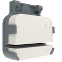 Garage Door Bracket for Ring Alarm Contact Sensor 2nd Gen – Gray Mount with Snap Clip & Screws – Secure Fit, Easy Install, Ring Compatible Accessory (1-Pack, Sensor Not Included)