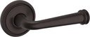 Baldwin 5116.Pass 5116 Passage Door Lever Set with 5070 Rose from The Estate Collection - Venetian Bronze