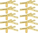 CENGOOD AchNau10x Cabinet Knobs Wardrobe Drawer Cupboard Closet Door Handle Pulls Twig Single Hole Gold