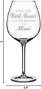 Wine Glass Goblet Grandma Only The Best Moms Get Promoted to Mimi (20 oz Jumbo)
