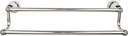 Hudson Bath Double 20.25" Wall Mounted Towel Bar Finish: Polished Nickel