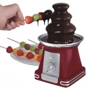 3 Tier Chocolate Fountain, 65W Electric Chocolate Fondue Tower, 110V/220V Temperature Adjustable Settings, Chocolate Waterfall Tower for Birthday Party Wedding