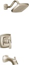 Moen UT3693EPNL Voss M-CORE 3-Series 1-Handle Eco-Performance Tub and Shower Trim Kit, Valve Required, Polished Nickel