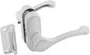 National Hardware N262-196 V1320 Lever Latch in White,1-3/4"
