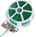 Twist Tie, 328 Feet (100m), green cable ties with Cutter, Garden Plant Ties Reusable, Green Twist Ties for plants Gardening Tomatoes Tie garden ties for plants,garden twist ties flowers Climbing