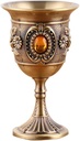 30ml Mini Wine Goblet Spirits Cup Engraved Alloy Retro Liquor Tumbler Wedding Home Decoration