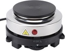 Small Electric Hot Plate, 500W Small Electric Stove, 6 Speed Temp Adjustable, Portable Burner Coffee Tea Water Pot Heater, with Anti Slip Foot Pad (US)