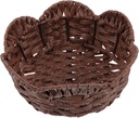 Household Multi-function Fruit Container Woven Storage Basket for Kitchen Counter for Organizing Fruits Bread and Snacks Elegant Design for Home Decor