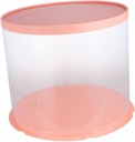 ABOOFAN Cake Boxes Round Design Cake Box for Home Shop and Party 10inch Easy to Assemble