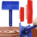 3 Pack Wood Grain Tool -Natural Woodgrain Maker for Decorative Painting Premium Wood Graining Tool Set Enhance Your DIY Projects with Wood Grain Patterns