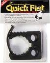 3" Quick Fist Clamp for mounting tools & equipment (Size: 2-3/4 Inch To 3-1/4 Inch Clamping Diameter; 4-1/2 Inch x 1-1/4 Inch Mounting Area), Black