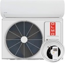 OLMO Alpic 12,000 BTU, 208/230V Ductless Mini Split Air Conditioner Heat Pump with 16ft Installation Kit