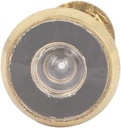 Home Safety Weatherproofing Security 180 Degree Wide Angle Door Viewer Peephole Window Insulation Kits Gold Tone